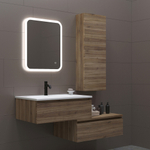 Зеркало MIXLINE "Колорит" ЭКОНОМ 500*600 (ШВ) сенсорн.выкл,светодиод подсв,универс.крепеж,без короба