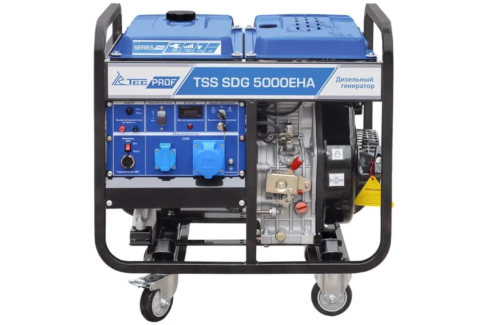 Дизельный генератор (5 кВт) TSS SDG 5000EHA
