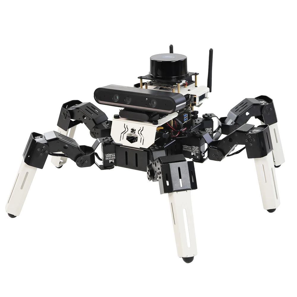 Робот Yahboom 18DOF Muto RS Hexapod Robot ROS2 Pi-Superior Kit (с контроллером)