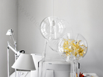Pendant design lamp Tangle Globe by Artecnica (Black)