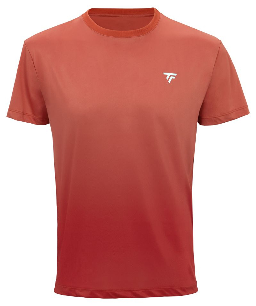 Мужская теннисная футболка Tecnifibre Team X-Loop - terracotta