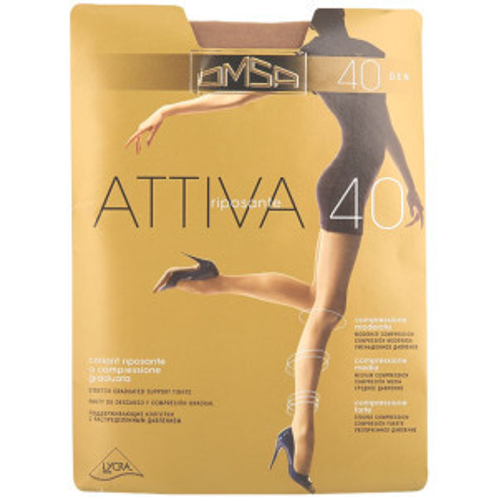 ОМСА АТТИВА 40 Den Caramello  5 XL