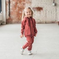 Толстовка с капюшоном "Марсала" облегченная