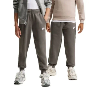 Брюки для девочки теннисные Nike Kids Club Fleece - cave stone/white