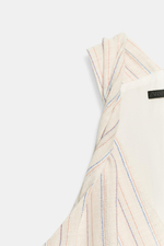 ДЛИННОЕ ПЛАТЬЕ В ПОЛОСКУ С БЛЕСТЯЩЕЙ НИТЬЮ — ZARA