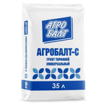 Торф "Агробалт-С" верховой нейтр заправленный фр 0-10мм и 0-20мм (pH5.5-6) 35л 60шт/п - купить в розницу