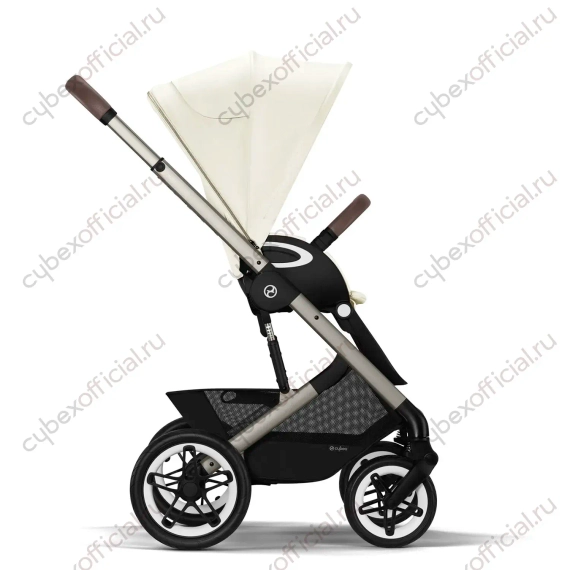 Детская коляска Cybex Talos S Lux 2 в 1 TPE Seashell Beige