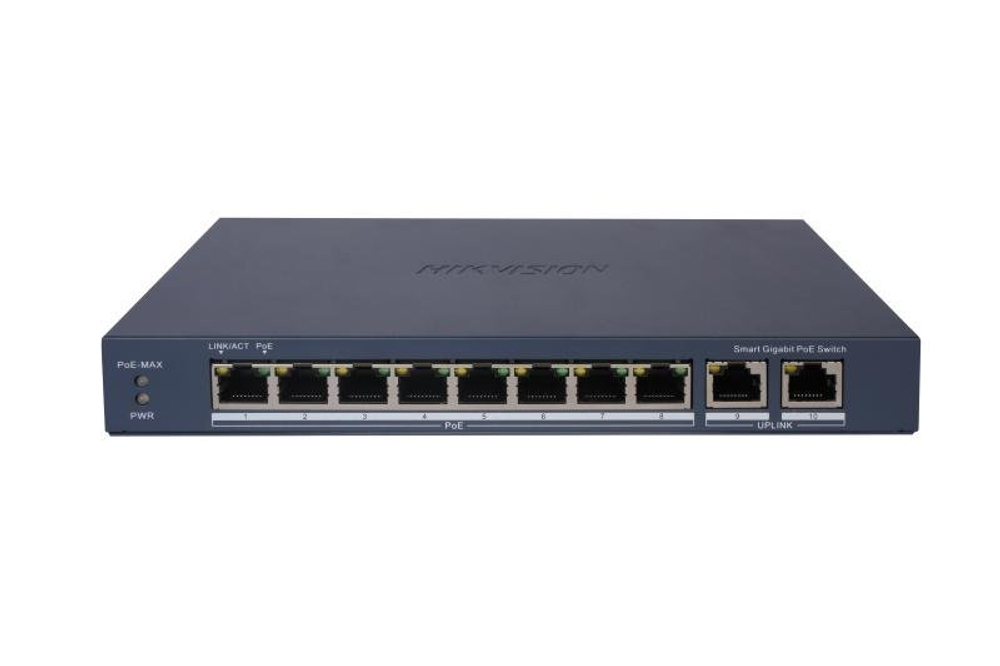 Управляемый PoE-коммутатор Hikvision DS-3E1510P-EI