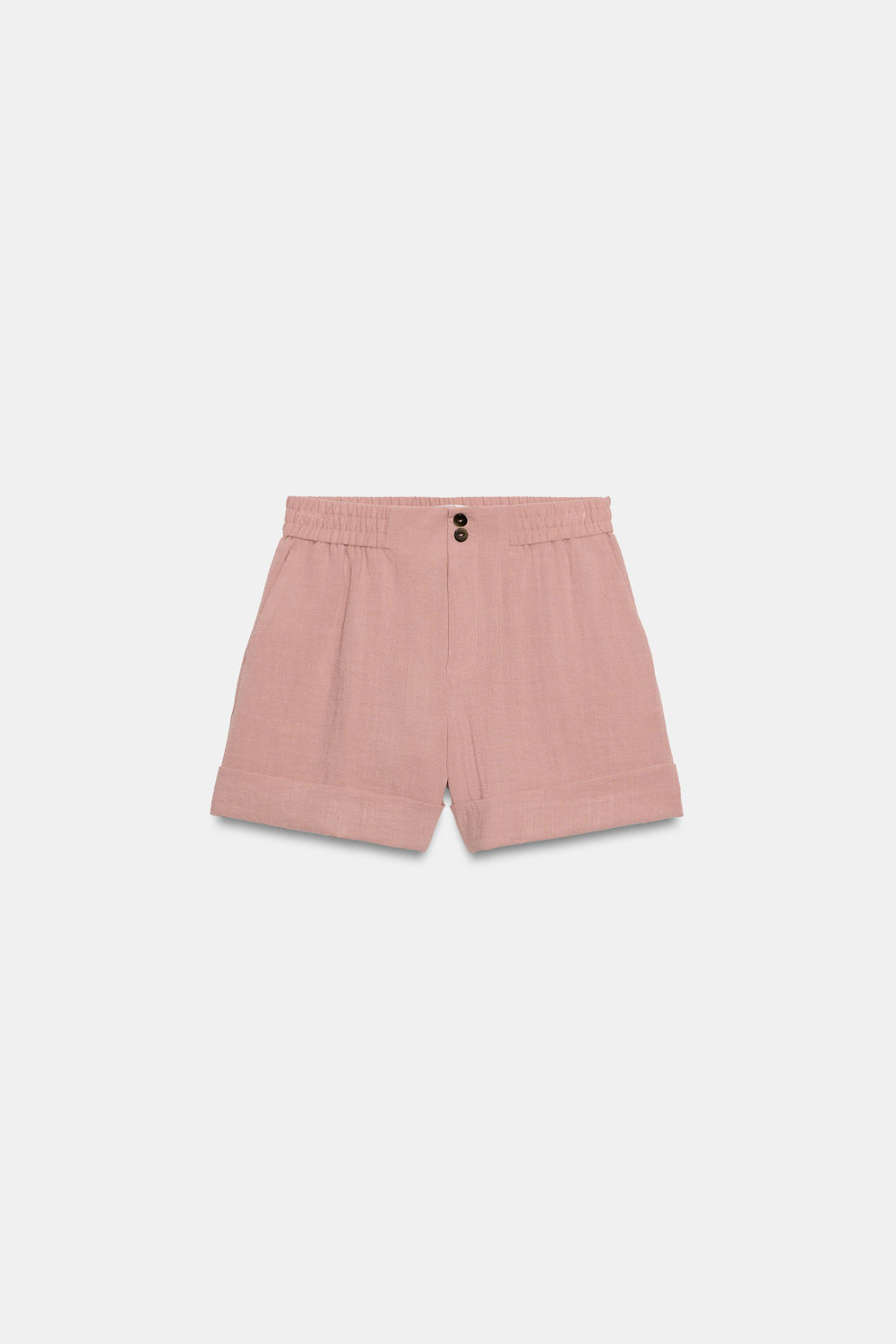 ШОРТЫ-БЕРМУДЫ С ОТВОРОТАМИ — ZARA