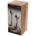 Подсвечник «CRYSTAL» 24,5*11,5*11,5 см, Золото