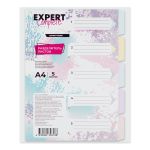 Разделитель листов пластиковый A4, 5 шт, EC270040201 диагональ, ассорти, Expert Complete EC270040201