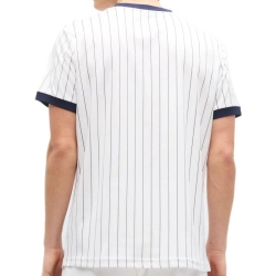 Мужская теннисная футболка Fila BB1 Stripes - white/stripes