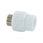 Муфта PP-R комбинированная белая Дн 25х1/2" НР VALFEX 10130125