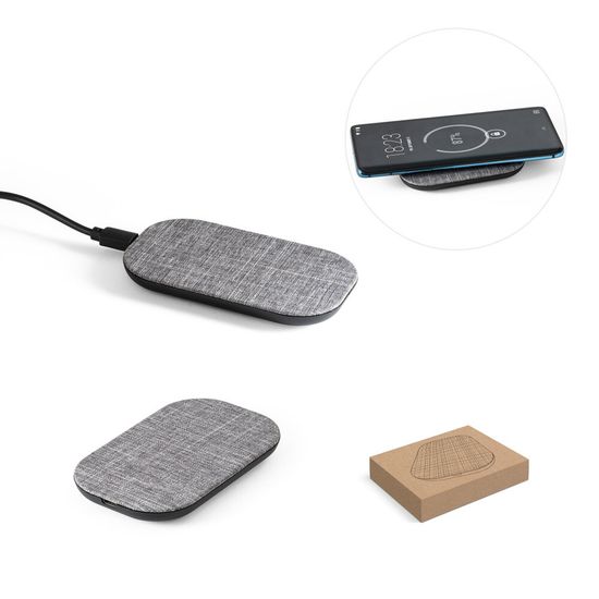 RENEWAL CHARGER. Беспроводное зарядное устройство из 100% rPET