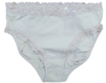 Набор из 2 трусиков-миди Fresh Cotton Lace (Размер: L) (Цвет: черный)