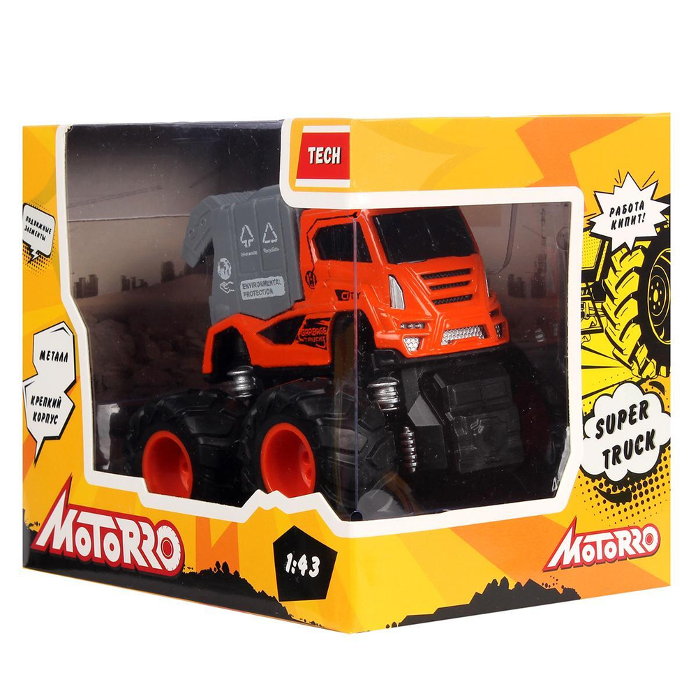 Модель ин. мет. 1:43 Big Foot, серия Tech 23205M (Motorro)