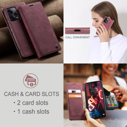 Чехол-книжка CaseMe Matte Xiaomi Redmi Note 12 Pro 5G