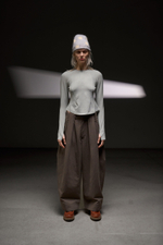 Брюки Blue Monte Pleated Casual Pants "Metasequoia Brown" Women’s