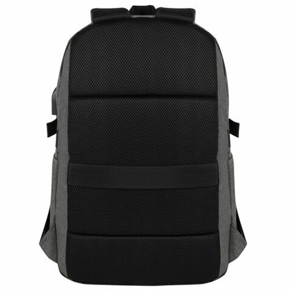 Рюкзак BRAUBERG URBAN универсальный, с отделением для ноутбука, USB-порт, "Charge", серый, 46х31х15 см, 271655