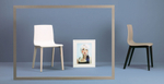 Стул пластиковый Scab Design Smilla Technopolymer, венге, тортора