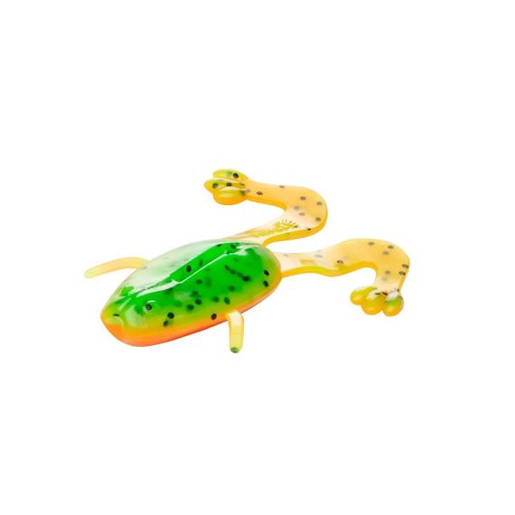 Лягушка Helios Crazy Frog 2,36"/6,0 см Pepper Green &amp; Orange 10шт. (HS-22-018)
