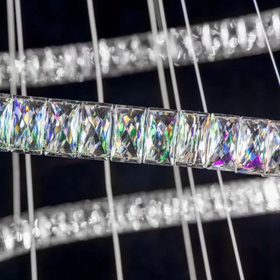 Eletto Olimpia EL330P140 LED Люстра хрустальная с пультом Хром