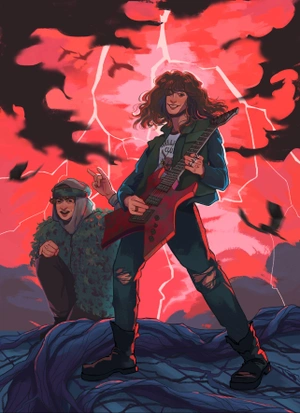 Постер «Stranger Things: Most Metal Ever»
