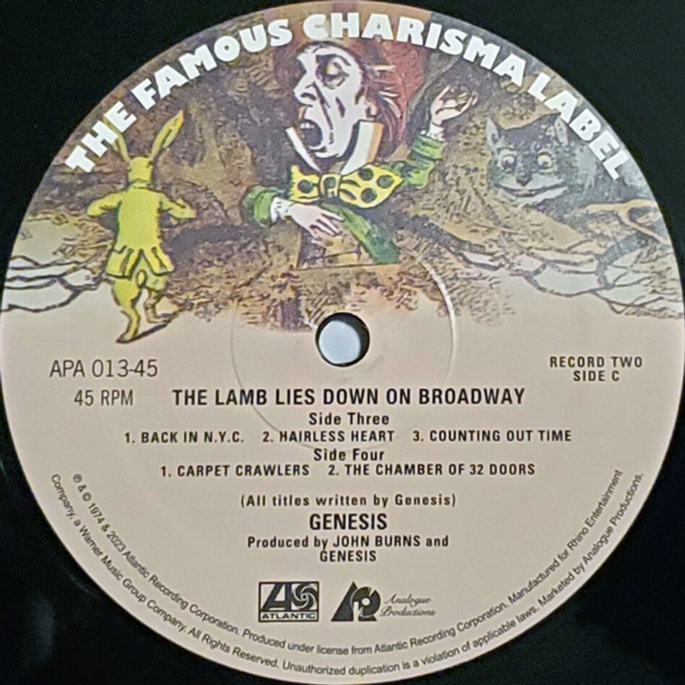 Genesis / The Lamb Lies Down On Broadway (4LP)
