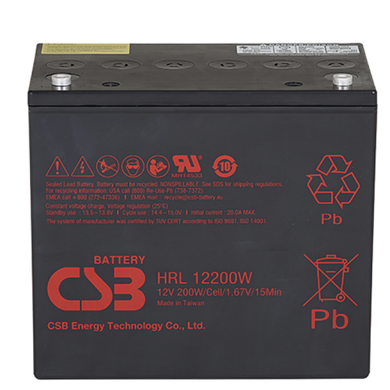 Аккумулятор CSB HRL12200W FR