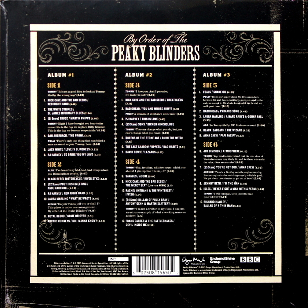 Soundtrack / Peaky Blinders (Small Health, Birmingham)(3LP)
