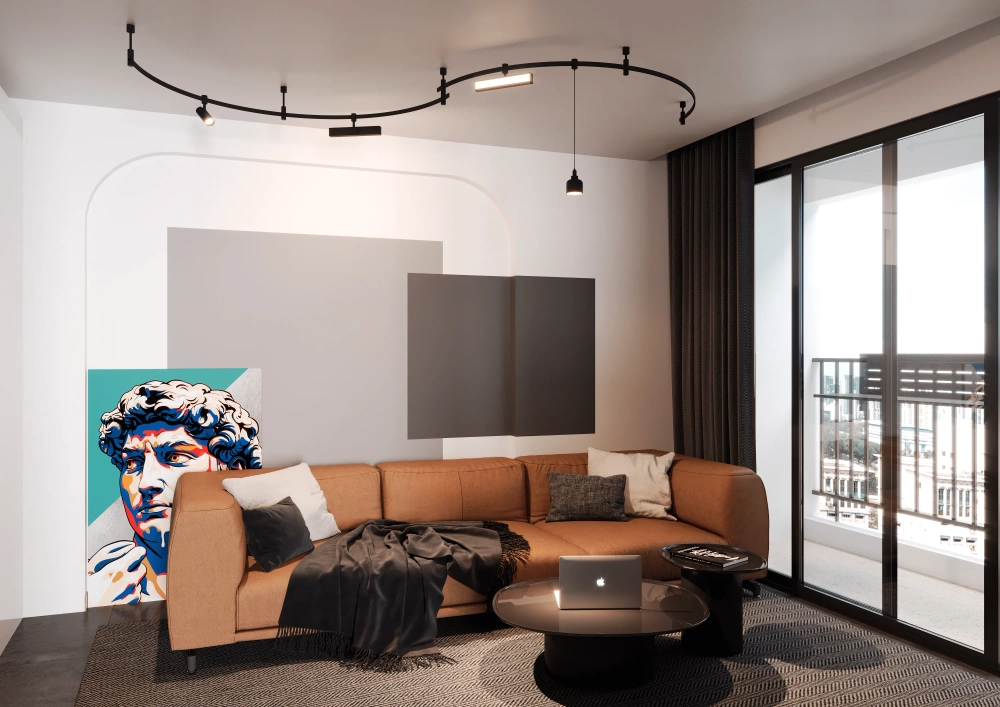 Светильник трековый для гибкой магнитной системы Crystal Lux CLT 0.37 003 9W BL SMART