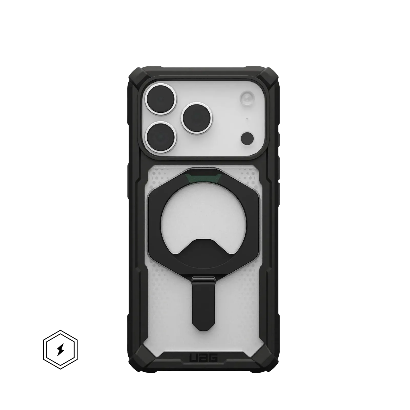 UAG Plasma XTE with MagSafe Series Case for Apple iPhone 17 Pro Black/Clear (Чёрный)