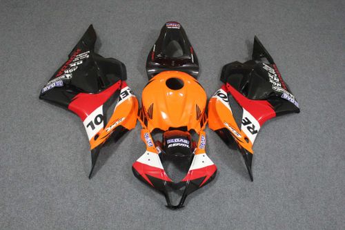 Купить    Комплект пластика для мотоцикла Honda CBR 600 RR 09-12 Repsol оранжевый