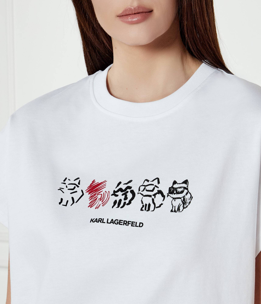 Футболка Karl Lagerfeld - белый(A1W17138)