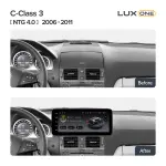 Магнитола для Mercedes-Benz C W204 2007-2011 NTG 4.0 - FarCar MB1005 монитор 12.3" на Android 13, Быстрая, CarPlay, 4G SIM-слот