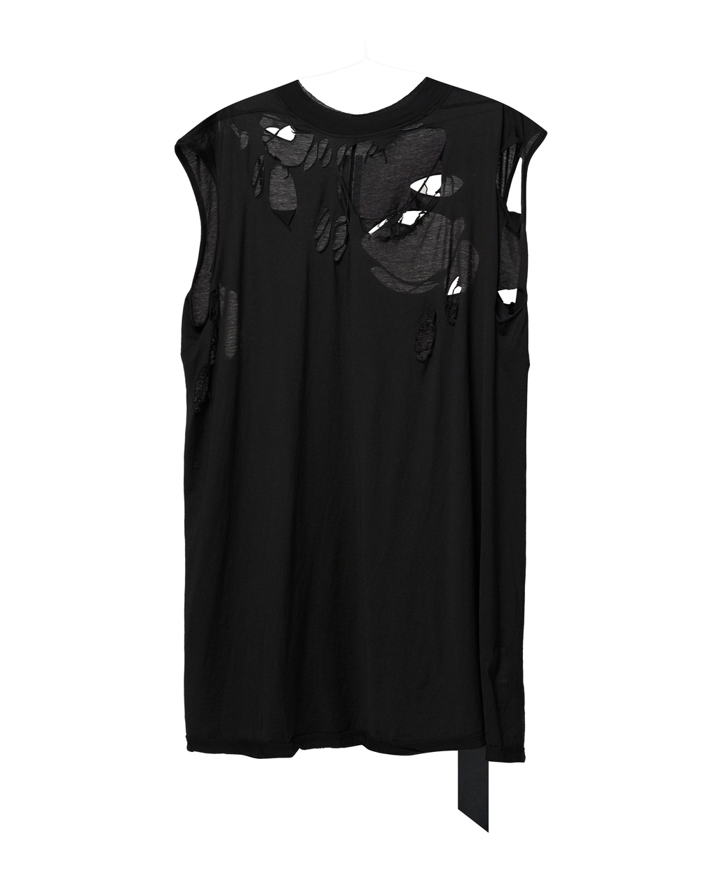 RICK OWENS DRKSHDW ТОП ЧЕРНЫЙ ЖЕНСКИЙ HOLLYWOOD TARP