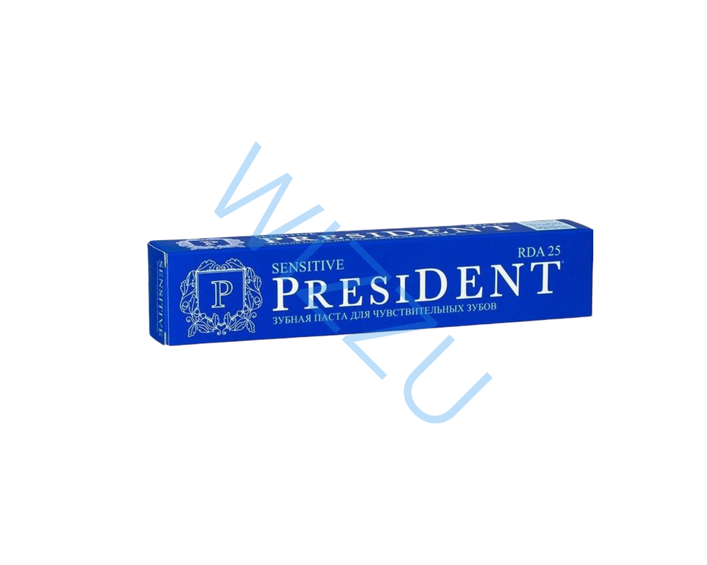 Паста зубная PRESIDENT Sensitive 25 RDA 75г