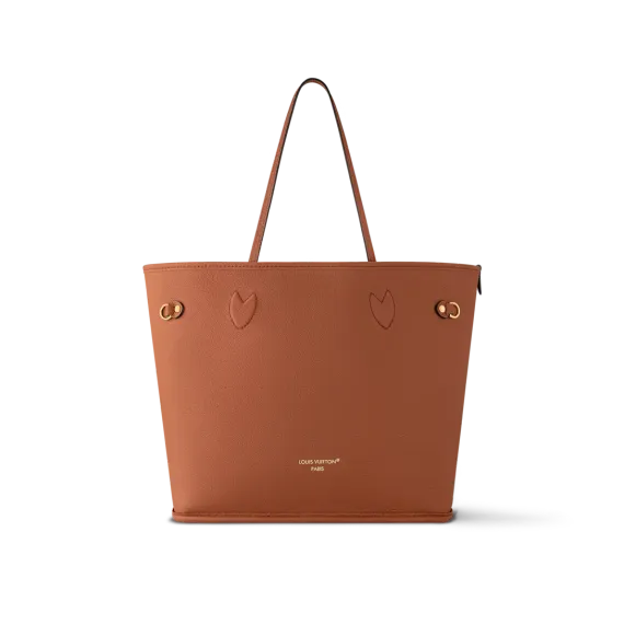 Сумка Louis Vuitton Neverfull Inside Out MM двухсторонняя, коричневая