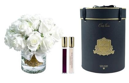 nan GRAND ROSE BUDS BOUQUETБольшой букет Cote Noire Белый / Золотой