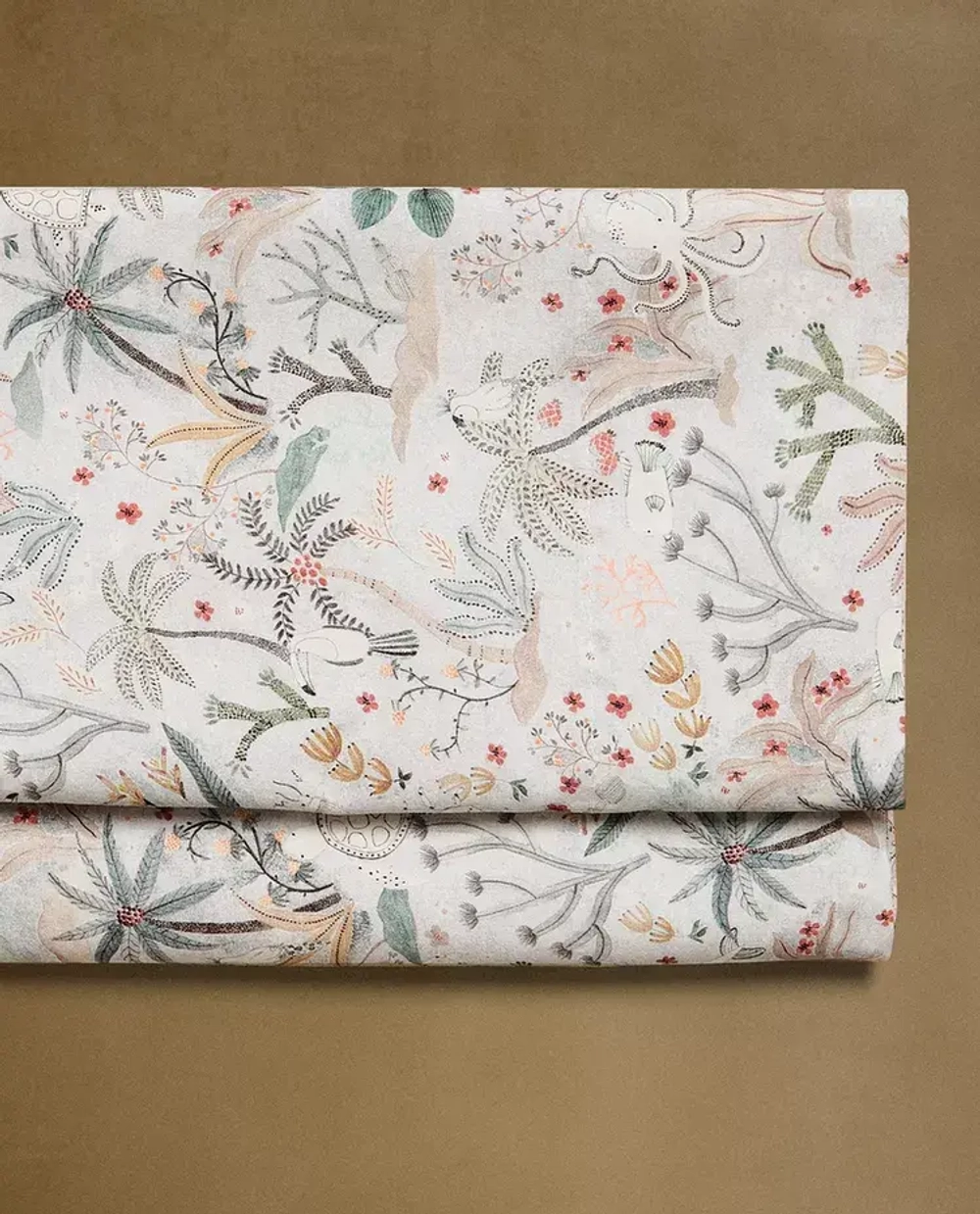 ZARA HOME ДЕТСКАЯ ПРОСТЫНЯ С ПРИНТОМ, РАЗНОЦВЕТНЫЙ