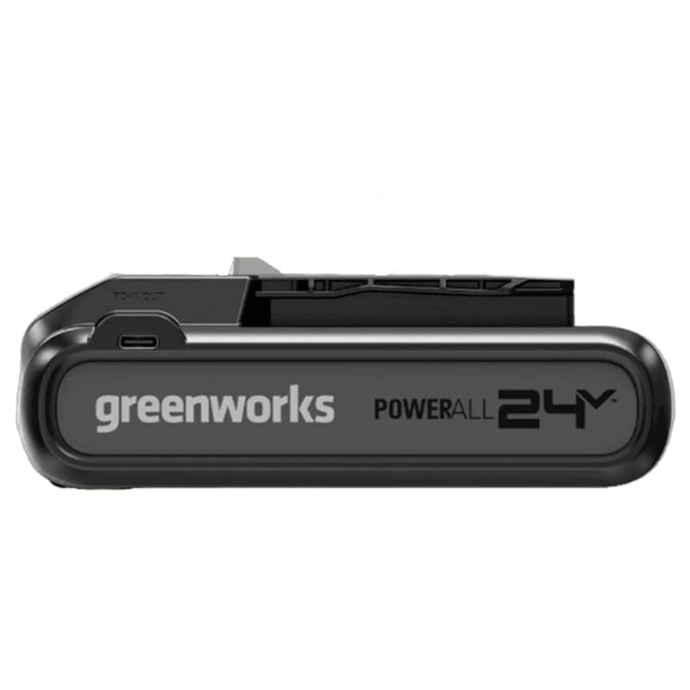 Аккумулятор Greenworks Арт. 2940407, 24V, 4Ач, с двумя USB-C разъемами