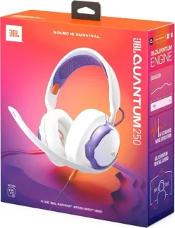 Проводные игровые наушники JBL Quantum 250 White