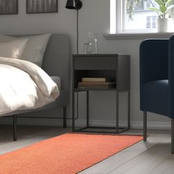 IKEA VÄGOMRÅDE  (ИКЕА ВЭГОМРОДЕ)  -  Ковёр безворсовый - светлый оранжево-розовый 80х150 см