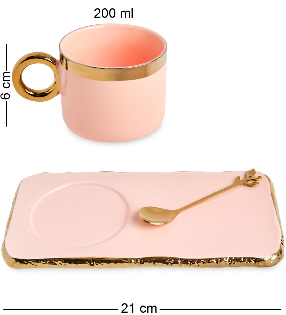 GAEM Art MUG-409/3 Чайная пара «Уютное мгновение»