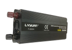 Инвертор 12V-220V 2600W черный евро-розетка Lvyuan
