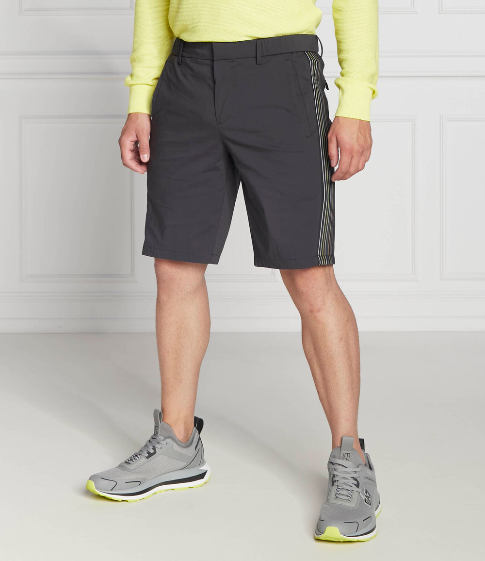 шорты s_liem stripe BOSS GREEN - графитовый(50472393)