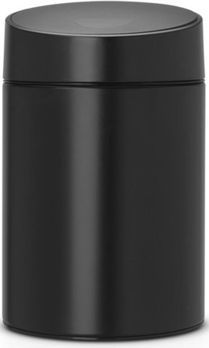 Ведро для мусора Brabantia Slide Bin 5л матовое черное