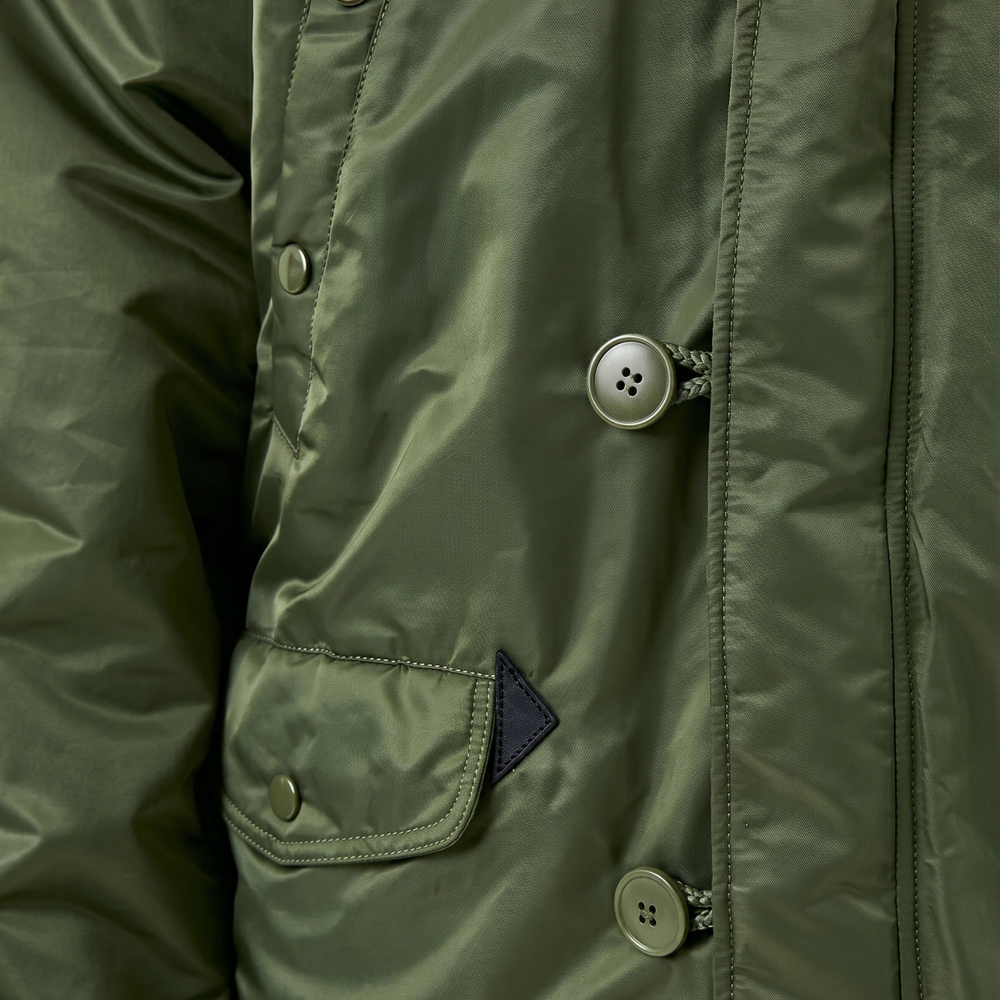 Парка Alpha Industries N-3B Slim Fit Sage Green (Зеленая)