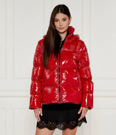 Куртка 2в1 CRYSTAL Pinko - красный(103827 A11K)