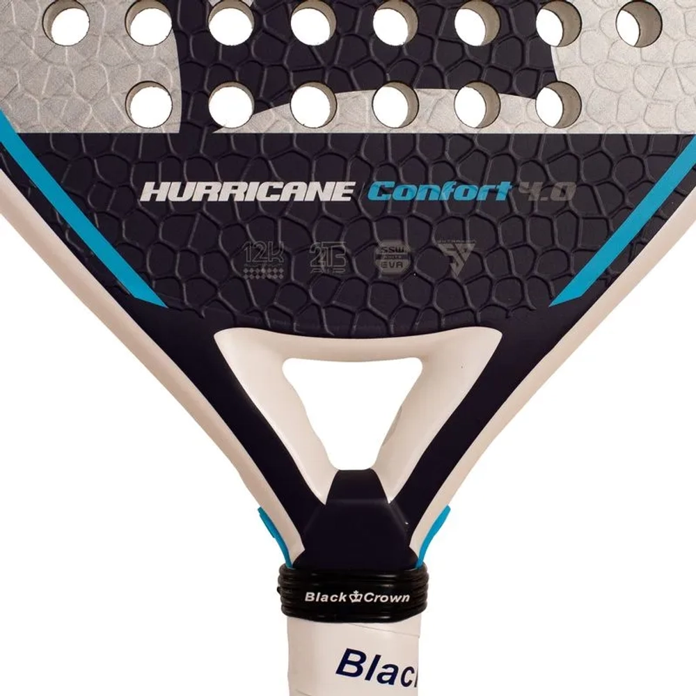Ракетка для Padel Black Crown Hurricane Comfort 4.0